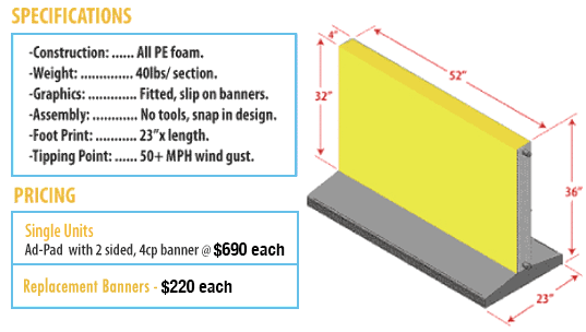 Adpad Specs