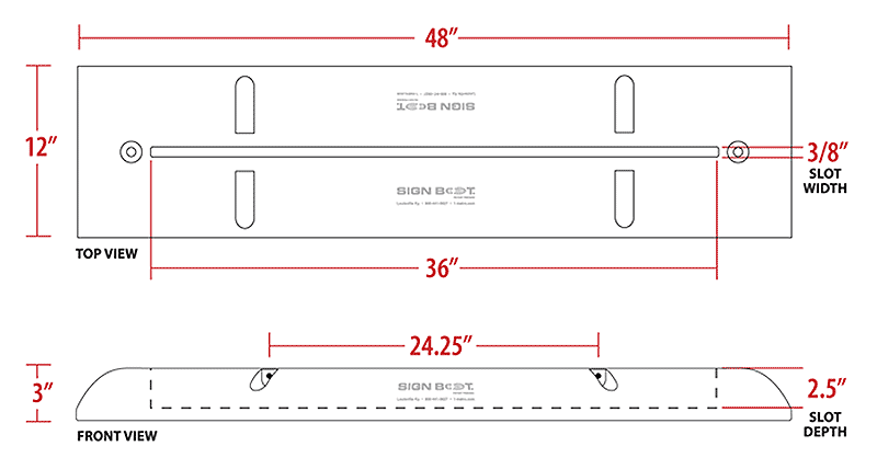 Sign Boot Specs